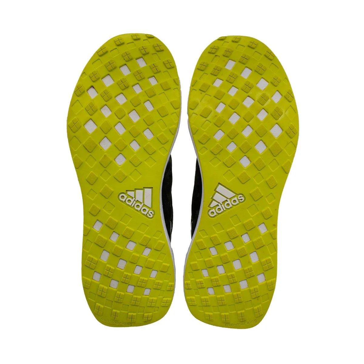 Adidas Rapidarun Uncaged Sport Shoes Fabric Green Colour For Men