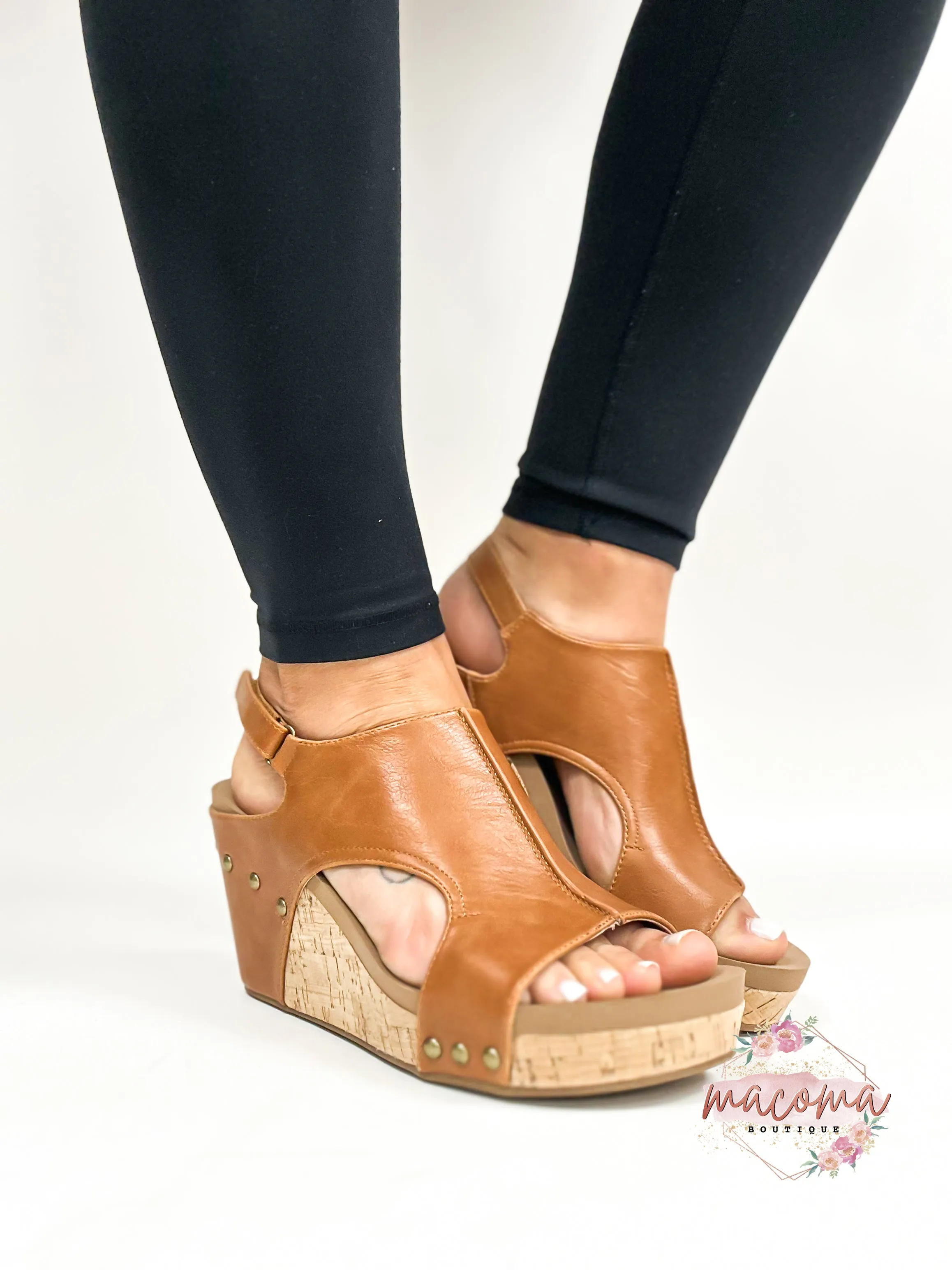 Corky's Cognac Tiffanee Sandals
