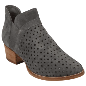 Earth Women's Keren Suede Bootie - Charcoal Grey 602559WSDE
