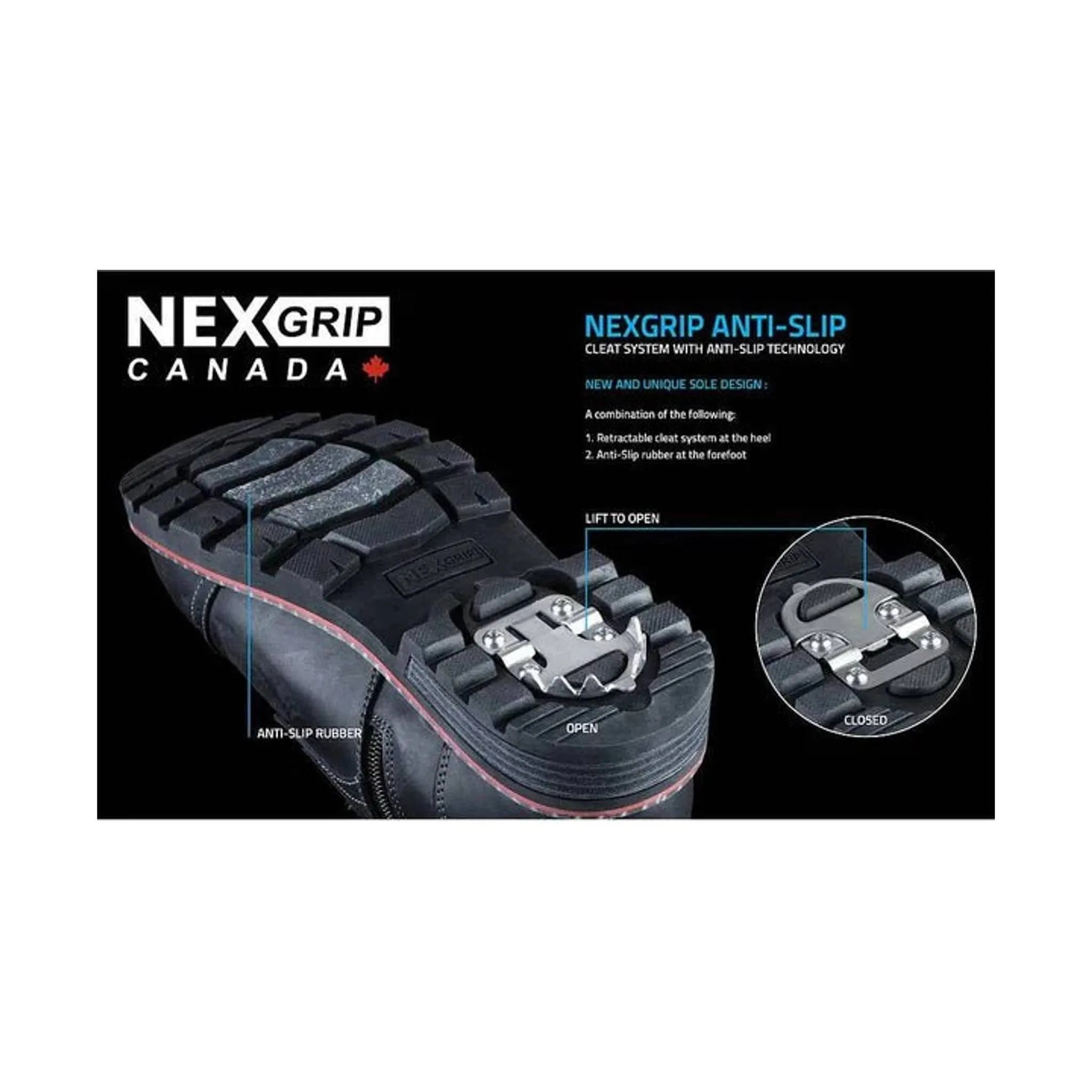 NEXGRIP Women's ICE Meli HI - Charcoal