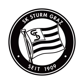 SK Sturm Graz Stickers: Custom UV DTF Decals with Blackies Pride 🖤🤍🔥